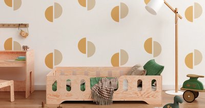 Bodenbett mit Rausfallschutz - Sicherer Schlaf für Ihr Kind